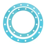 شفة طوقا ورقة المطاط غير الأسبستوس